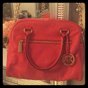 Michael Kors Watermelon Medium Handbag Satchel